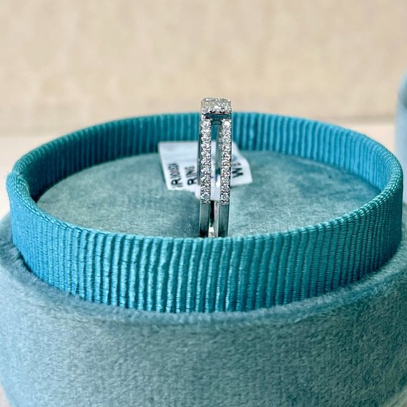 Stackable Baguette Cut Rings - Picture 6 of 16